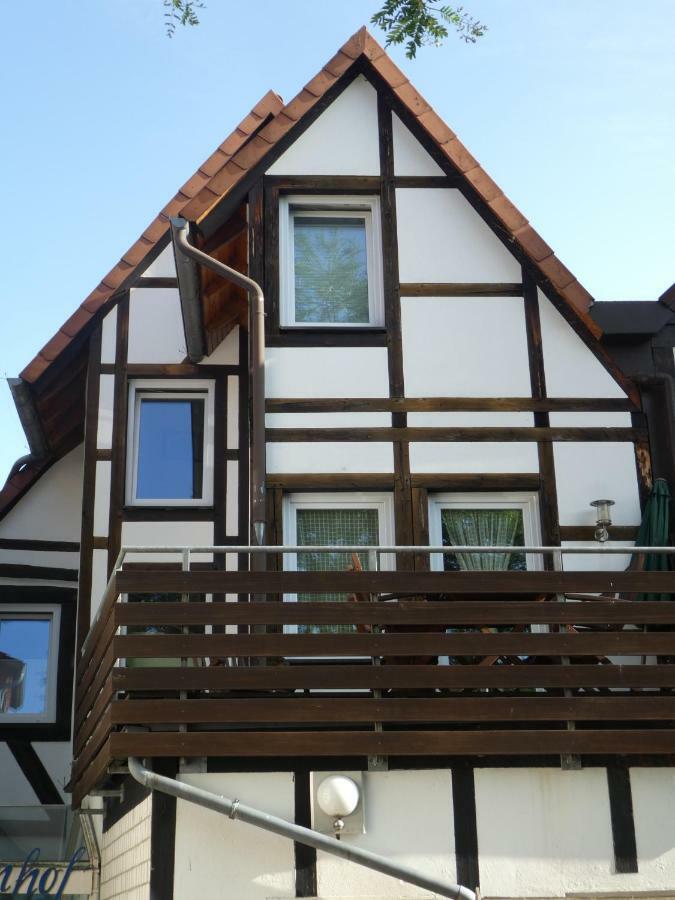 Ferienwohnung Janus Altstadt-Hameln Haus 1 Inklusive Parkplatz Mit Und Ohne Balkon ハーメルン エクステリア 写真